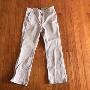 Pale Lavender BDG UO Cropped Flare Jeans
